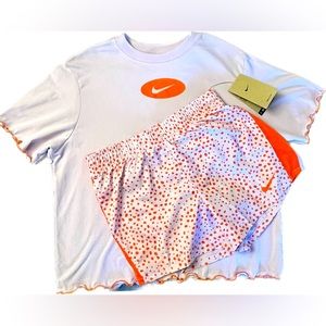 *NWT* NIKE Dri-Fit Girls Matched Short Set - Lavender/Orange